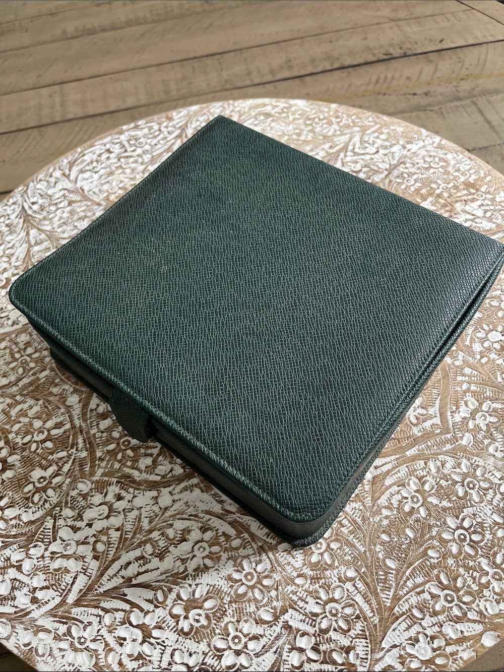 Rolex Box Vintage Dark Green Storage or Display Case